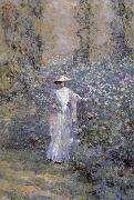 John Henry Twachtman On the Terrace oil painting reproduction